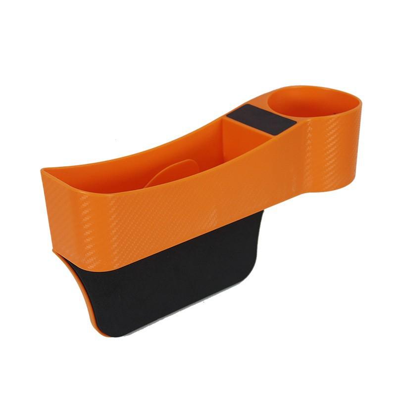 Car Seat Crevice Storage Box Universal Side Cup Holder Organizer Seat Gap Slit Phone Card Pocket Catcher Interior Accessories
