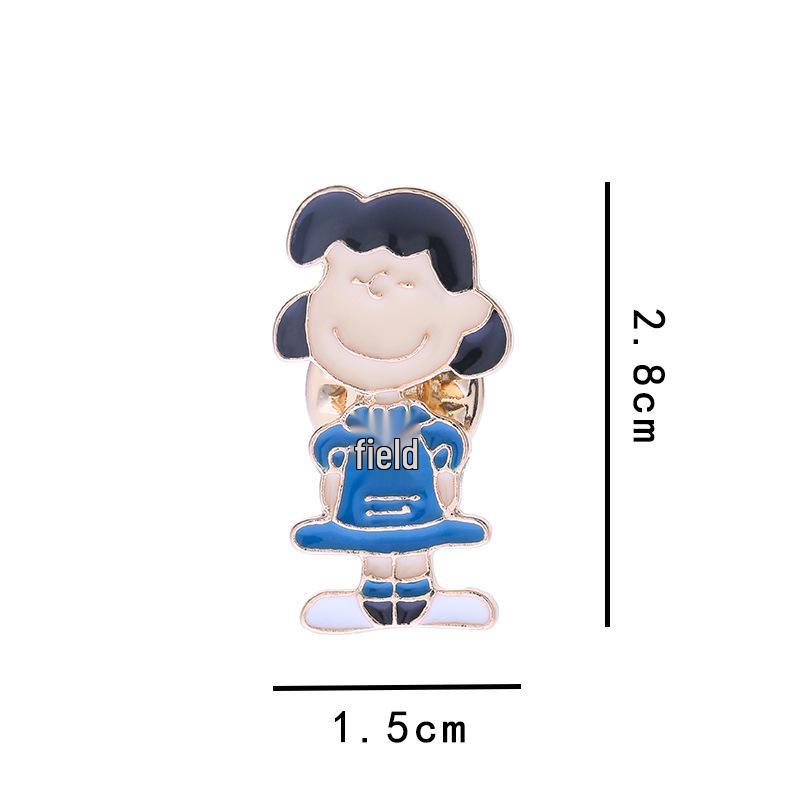 Snoopy Cartoon Enamel Pin Brooch - Cute Japanese Animal Accessories