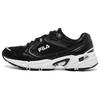 Textile, Mesh Low Top Running Shoes Unisex Black Korean Style 1RM01141D_021