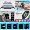 NEW Smartwatch 1000mAh Men Large Capacity Battery 1.83" HD Display Make Answer Call Voice Assistant Outdoor Sports Watches
