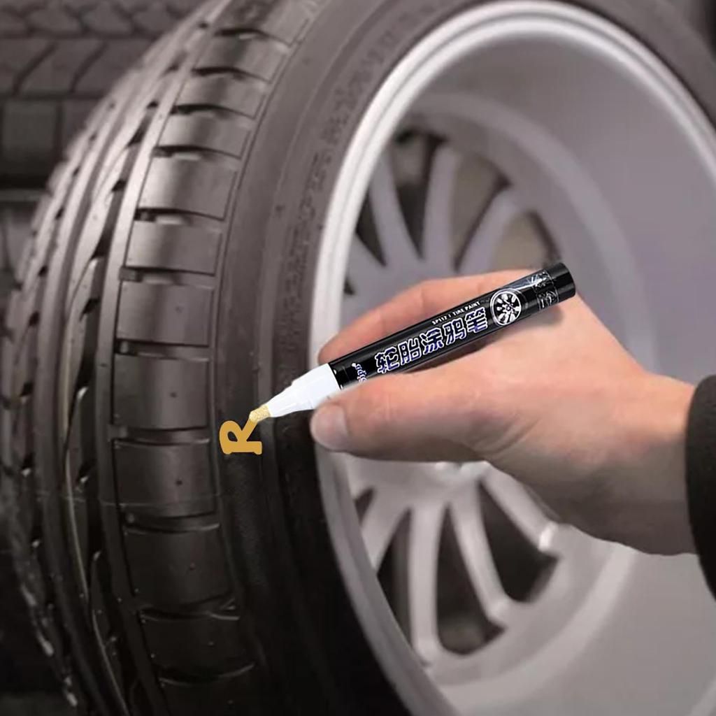 Tire Marker Pen Art Marker White Marker Pen Car Touch Pen Tire