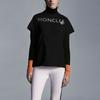 Moncler FW21 Logo Print Short Sleeve T-Shirt Women Tops Black G20938C00024829FB999