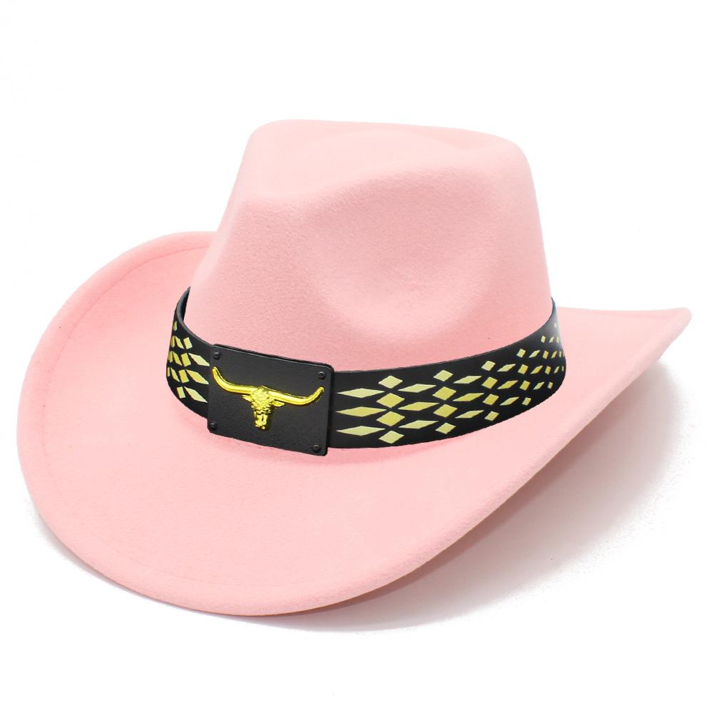 Classic Western Style Cowboy Hat Hard Styling Hat Can Be Worn In All Seasons Outdoor Cycling Travel Visor Versatile Top Hat