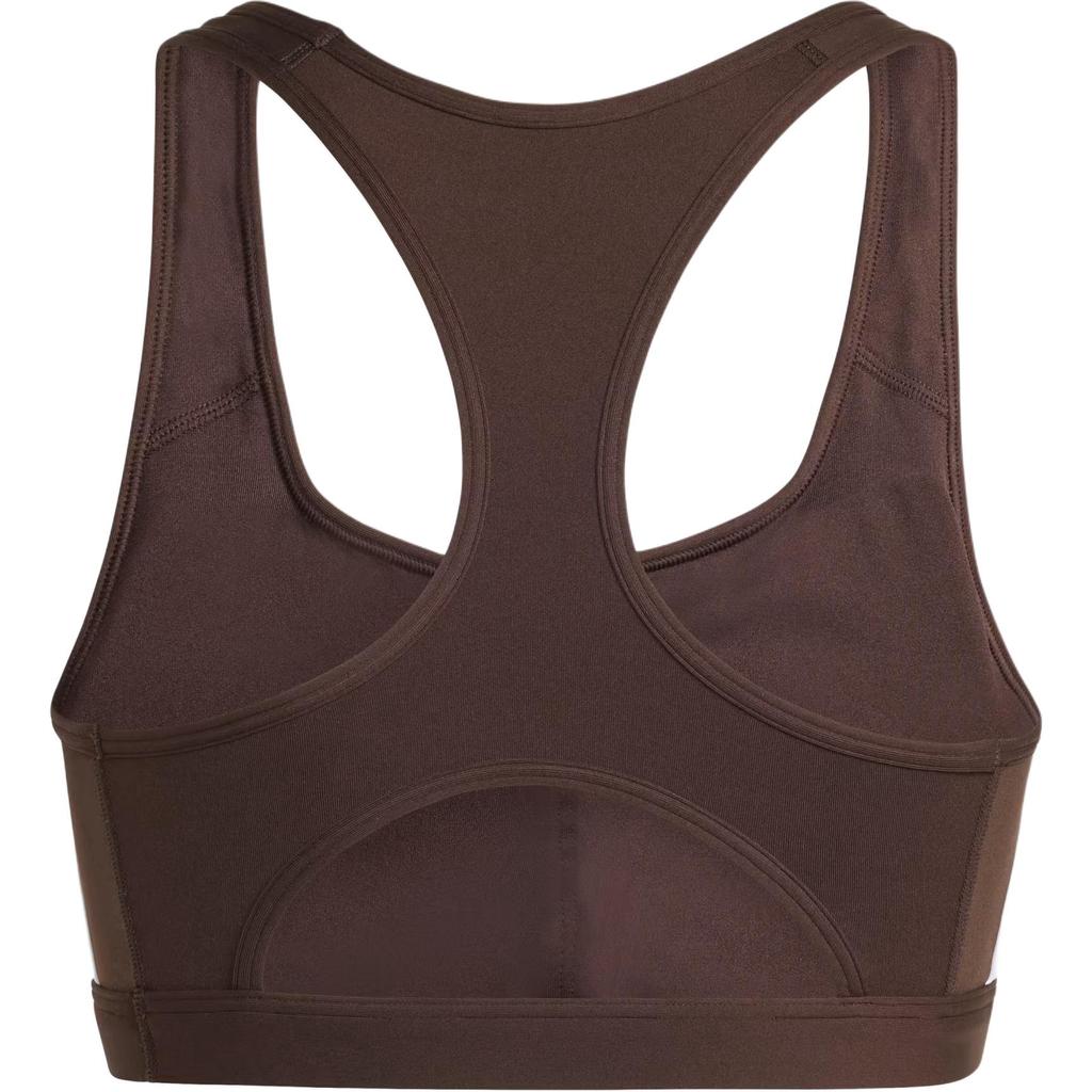 Adidas Essentials Optime U-Shaped Striped Sleeveless Sports Bra Women underwear KA4708