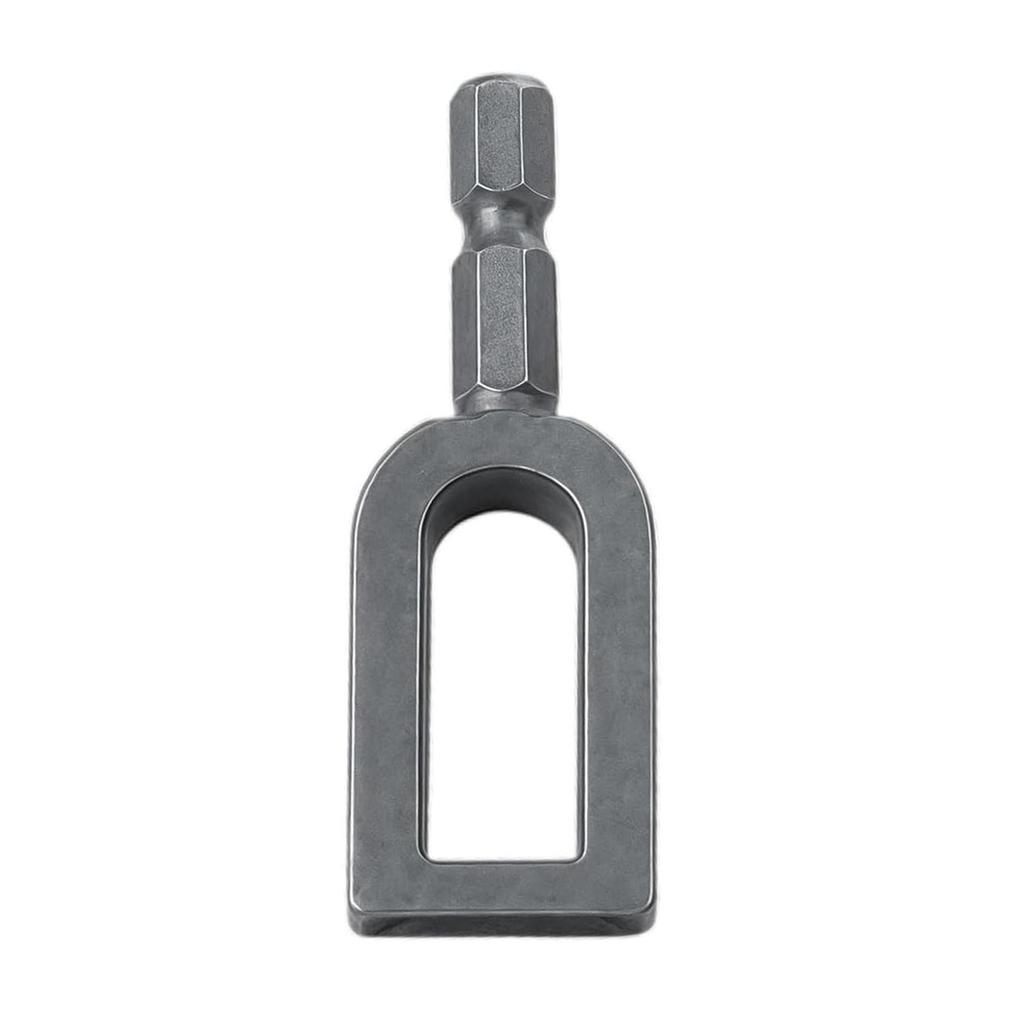 Twist Ties Drill Chuck for Drills with 1/4in Hex Shank Fence Twist Ties Tool Carbon Steel for Fences Repair & Construction