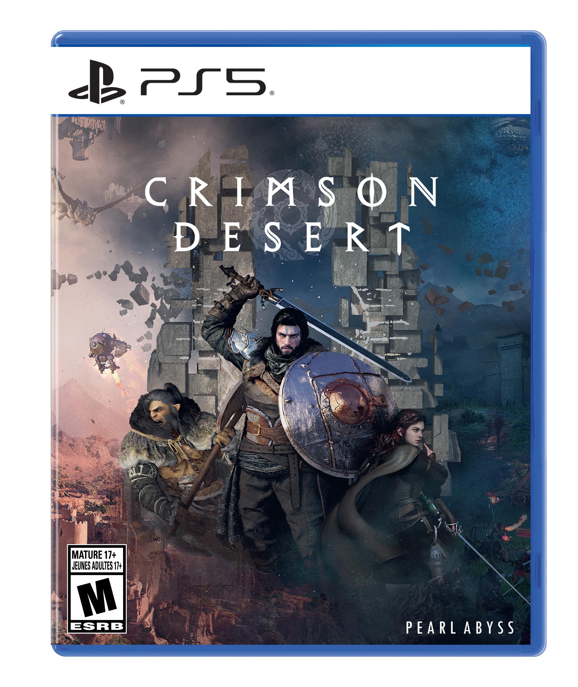 Crimson Desert North PS5 (Стандартная версия) (Импортированная версия Америка) - синий