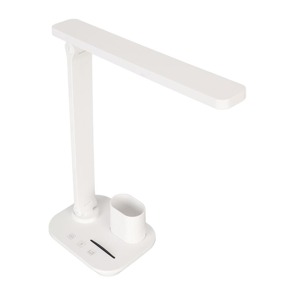 LED Desk Lamp 3 Colors Stepless Dimming Touch Control Eye LED Reading Light with USB Output