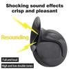 12V 24V 48V 60V Electric Car Scooter Ebike Universal Motorcycle Snail Round Super Loud Waterproof Horn Kit 105Db 110Db Speakers