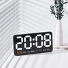 Desktop Clock With LED Numbers And Dual Alarm For Office 7. Display Time