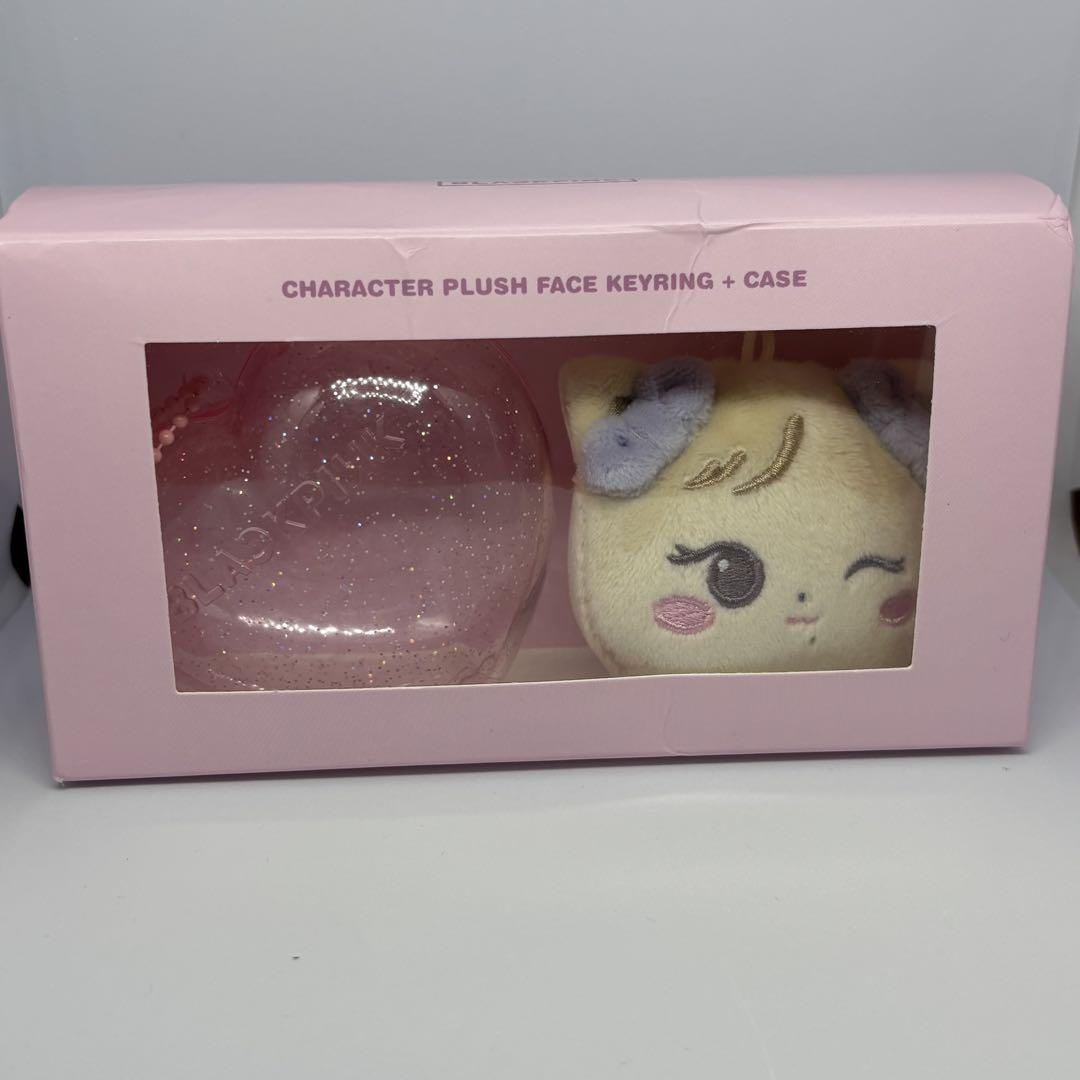 

[USED] blackpink rosé face key ring with case
