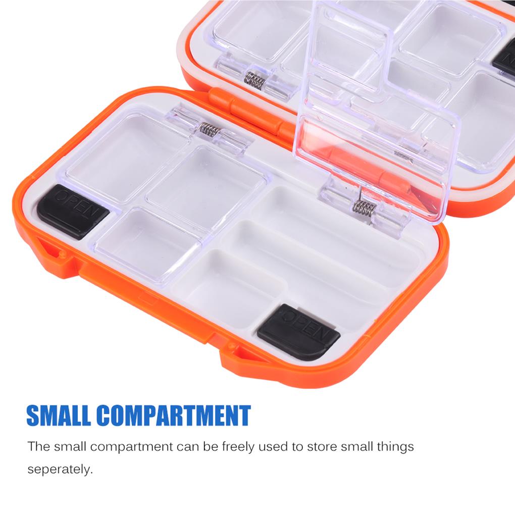 Large Capacity Tackles Fishing Flexible Box Hook Organizer Accessories Outdoor Plastic Container Compartments Storage with Gear