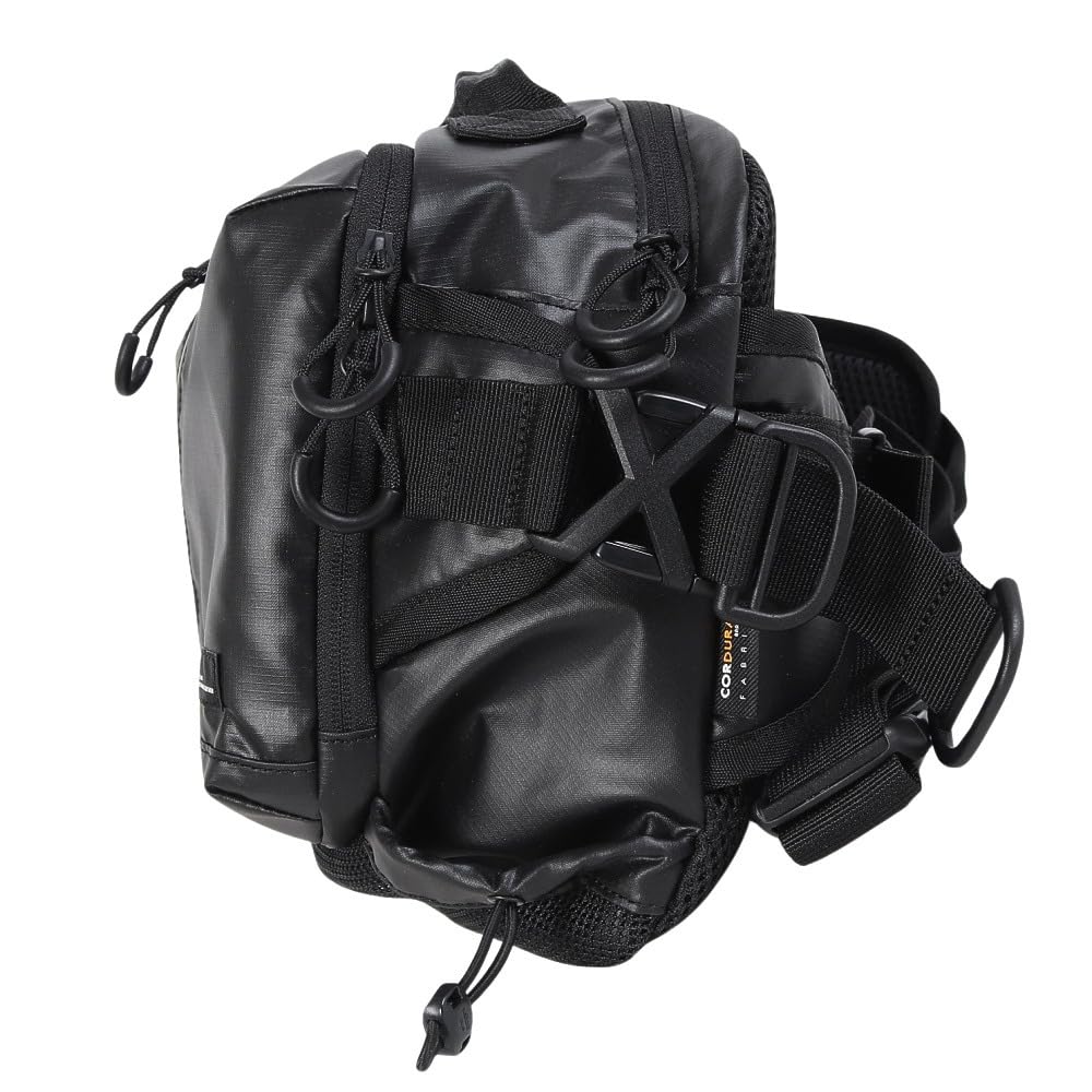 [Machiavellic] Waist Bag RICO Unit 2way Waist Bag BLACK (019)