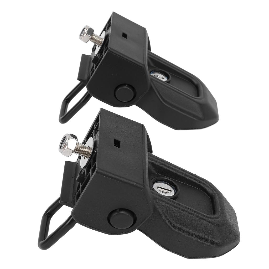 Locking Hood Latches with Keys High Strength Adjustable Anti Theft Locking Hood Catch Kit for JL JLU JT