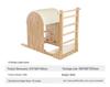 Pilates Aluminum Core Bed Yoga Frame Ladder Barrel Fitness Equipment Full Track Half Height Cadillac