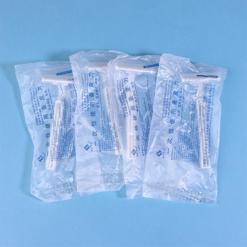 10 Unidades Maquinillas Médicas Desechables Para Mujer Afeitadora Sanitaria Para Hombre Cuchilla Afilada de Acero Inoxidable de 1 o 2 Capas Herramienta Para Eliminar el Vello