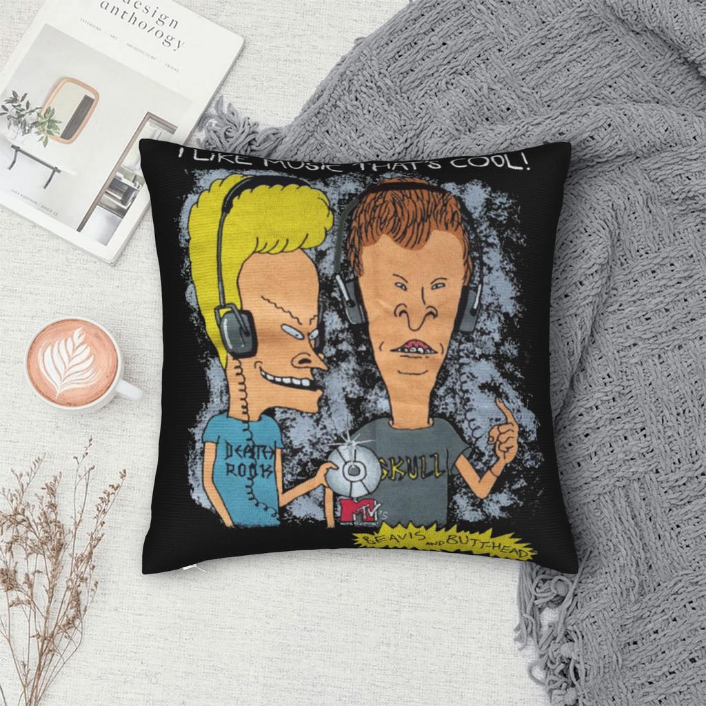 Dekoracje do salonu Beavis i Butt-Head 1tnzdu2ixfs Poszewki na poduszki Akcesoria Pokrowce na poduszki Kwadratowe Wiele rozmiarów