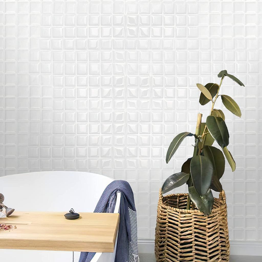 Best MORCART Tile Waterproof and for and DIY Furniture and Item Tile Wallpaper 3D Remake Sheets 4 Mosaic Seller Stickers, Heat-Resistant, Kitchens,