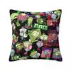 Invaders Zims Gir Cartoon Square Pillow Case Cushion Covers Fashion Polyester Decorative Pillowcase For Bed 40*40Cm