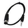 3.5mm To DIN7Cable DIN7P Male To 3.5mm Male Audios Cable for High Fidelitys Sound Transmission for DIN7 Stereo Equipment