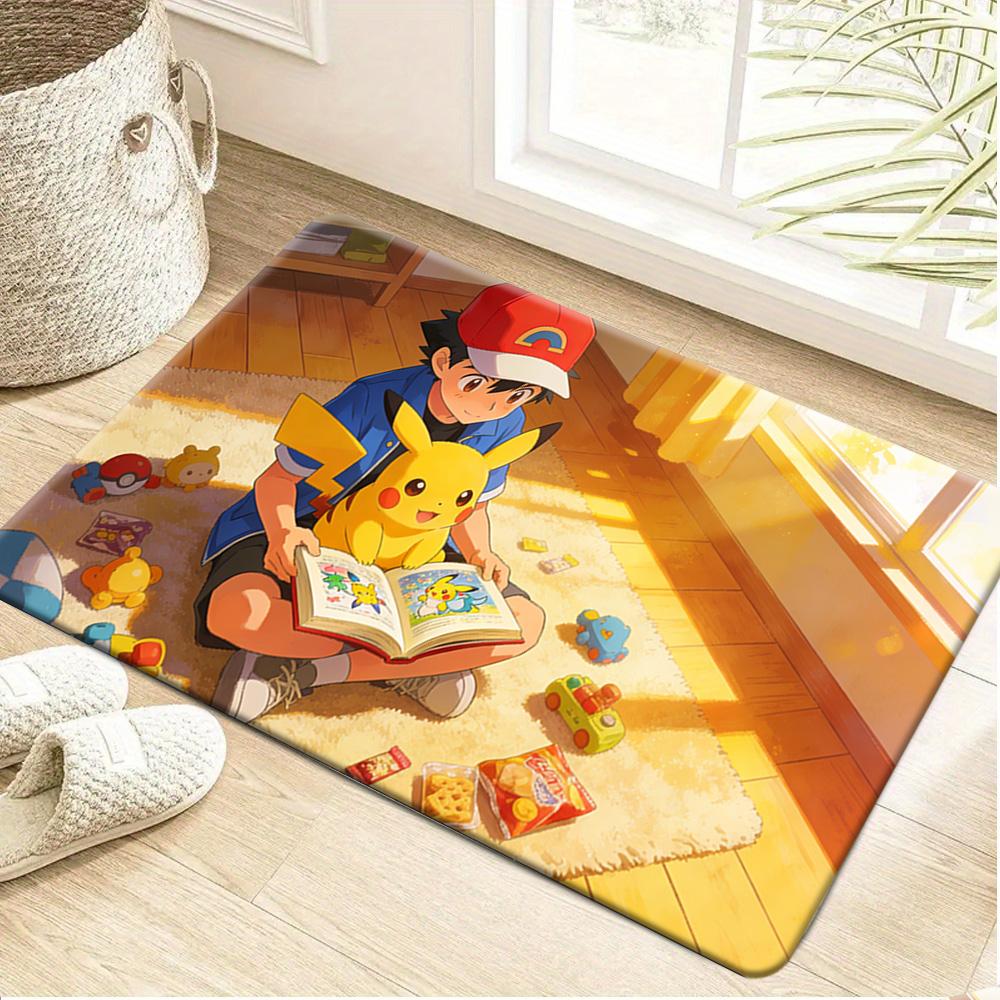Pokémon Gengar Emerging From Snowy Well Print Non-Slip Soft Doormat 40x60cm(15x23 in)