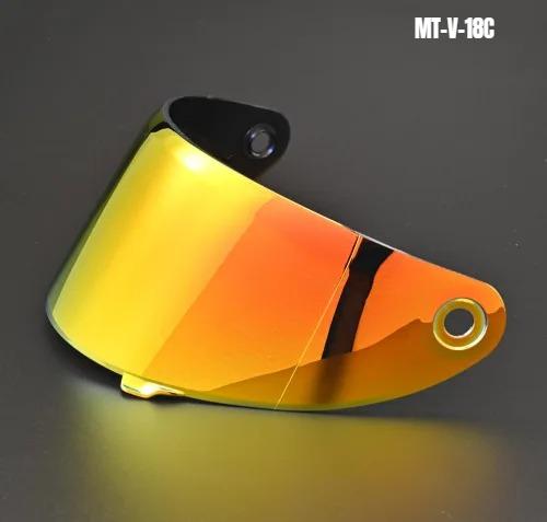 Helmet Lens for AXXIS DARKEN S MT-V-18C Motorcycle Helmet Visor Windshield Shield Motorbike Helmet Part Accessories