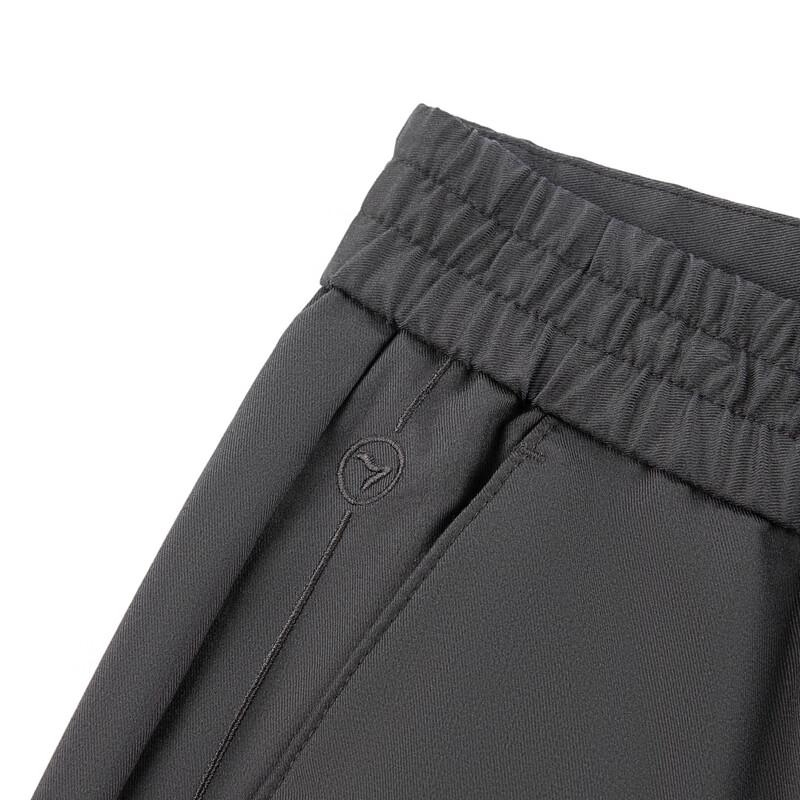 Qipai Men's Adjustable Waist Slim-Fit Casual Trousers