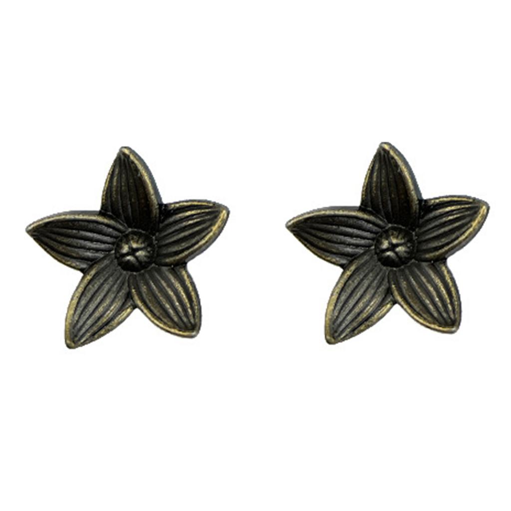 2pcs Antique Single Hole Vintage Drawer Small Handle Jewelry Box Handle Cabinet Door Small Handle Drawer Handle Jewelry Box Handle