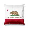 Aertemisi 18'' x 18'' California Bear Flag Square Throw Pillow Cushion Covers Cases Pillowcases for Sofa 45cm x 45cm