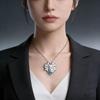 Nine-tailed Fox Enamel Pendant 1/3Pcs Multifunctional Necklace Phone Bag Charm Cute Jewelry for Friends Daily Gifts