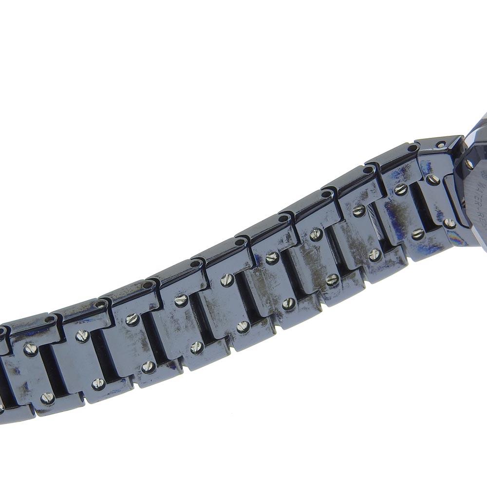 Corum Admirals Cup Watches 39.610.30 V-50 Navy/Silver NavyDial Stainless Steel/Gun Metal Blue Quartz Analog Display Women Used