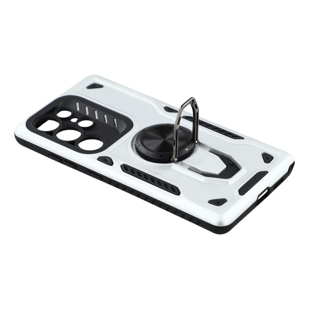 For Samsung Galaxy S24 Ultra Case with Kickstand Shockproof TPU+PC Phone Back Cover