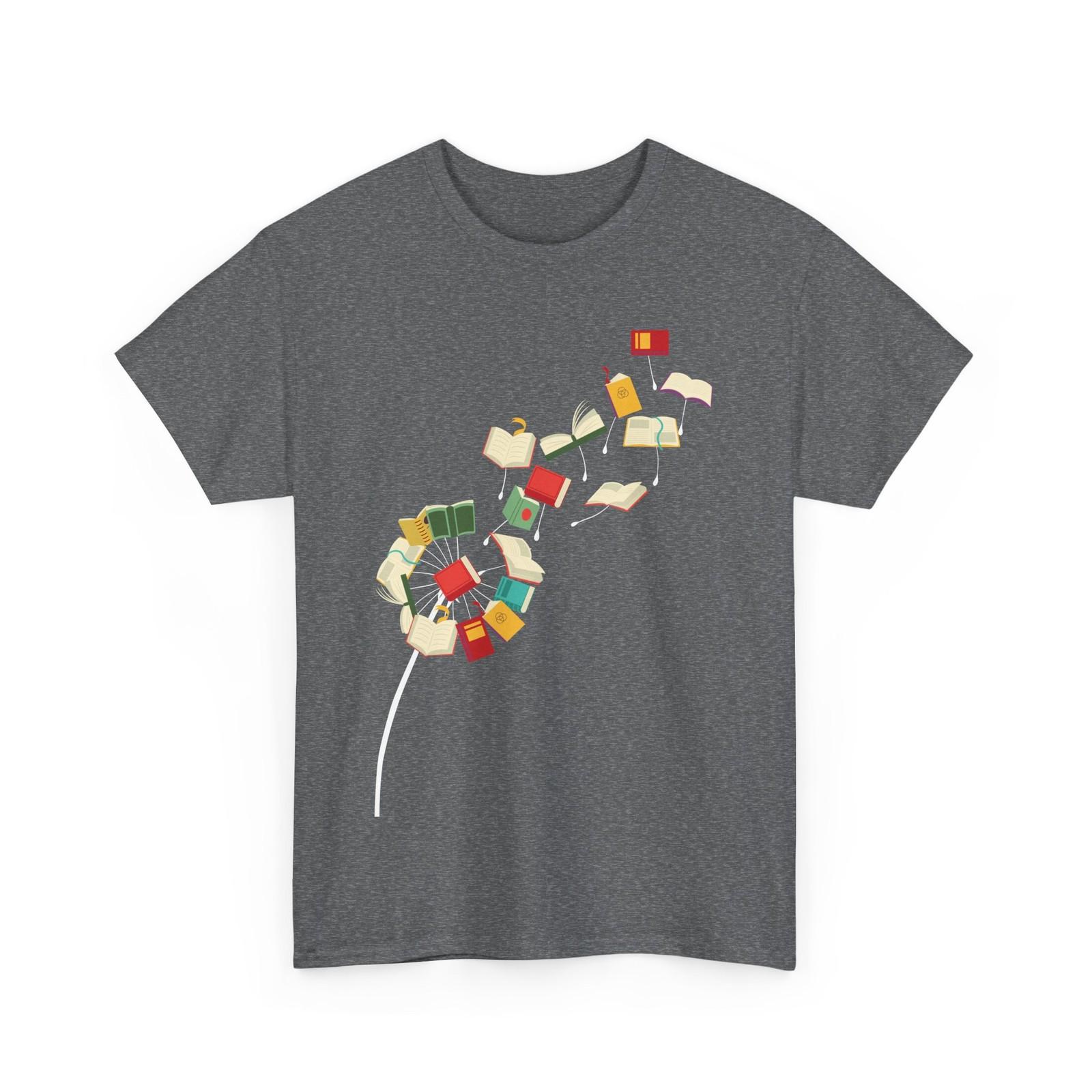 Books Reader Books Dandelion Books Lovers Bookworm Men Shirt XXL
