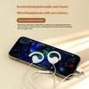 Wired Control Type C 3.5Mm Headphones Ear Hook 9D Surround Sound Bass Earbuds Sports Gaming Headset Earphones