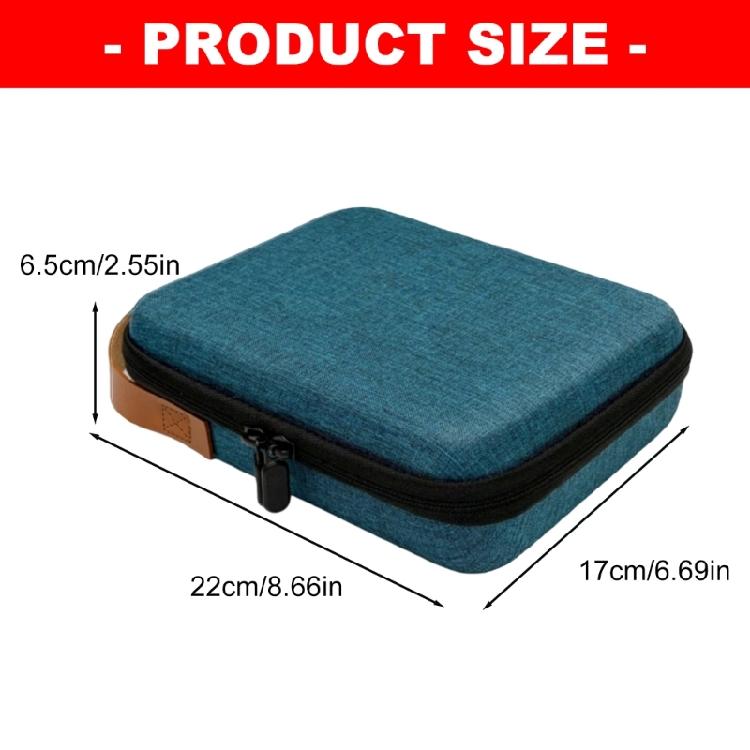 Compact Eyeglasses Travel Organizers 5 Pocket EVA Pouch Portable Glasses Bag Protective Eyeglasses Travel Case
