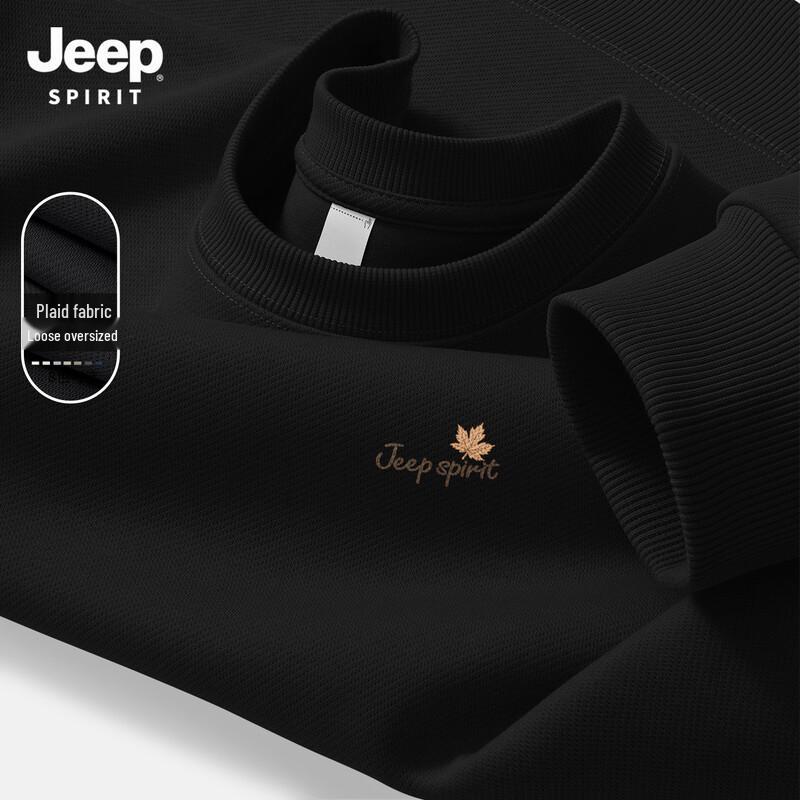 JEEP SPIRIT Men's 2026 Spring Autumn Casual Sweatshirt