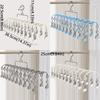 Rustproof Clothes Drying Hanger Stainless Steel Underwear Socks Holder  Outdoor Drying