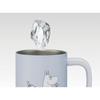Skater Insulated Stainless Steel Mug with Inner Cup, Vacuum Insulated, Double-Walled, Moomin Design, 320ml/330ml, TMG4NI