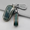Fashionable Gold Edge TPU Key Case for Tesla Model X