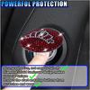 Bling Car Push to Button Cover, Rhinestone Ignition Button Protective Cap, Diamond Engine Start Button Stickers, Universal Car Interior Decor