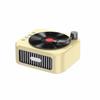 Rich Bass Vinyl Record Player HiFi Sound Waterproof Mini Wireless Bluetooth Speaker USB Interface Nostalgic Portable Speaker