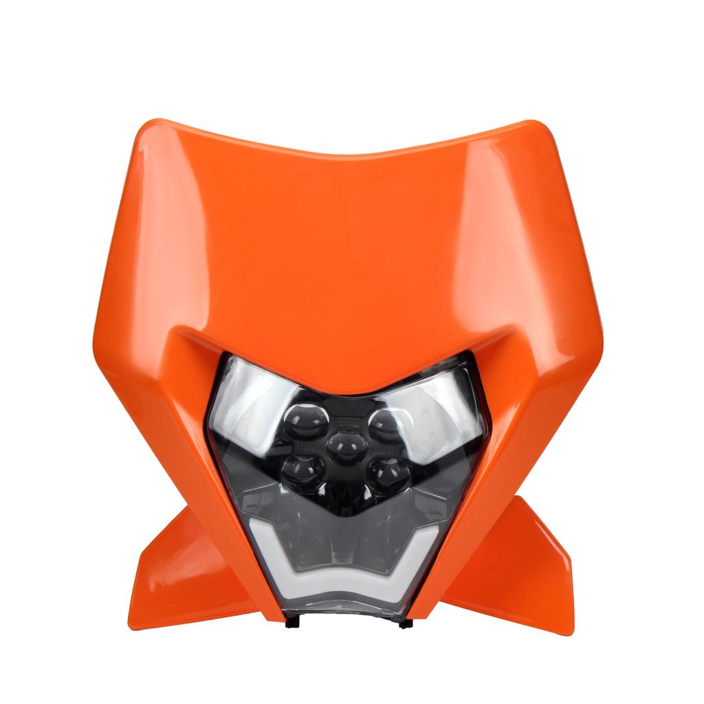 2024 Dirt Bike Motorcycle Pit Bike Headlight Headlamp For KTM EXC XC SX XCW EXCF SXW SXF 125-500 Motocross Head Light Fairing