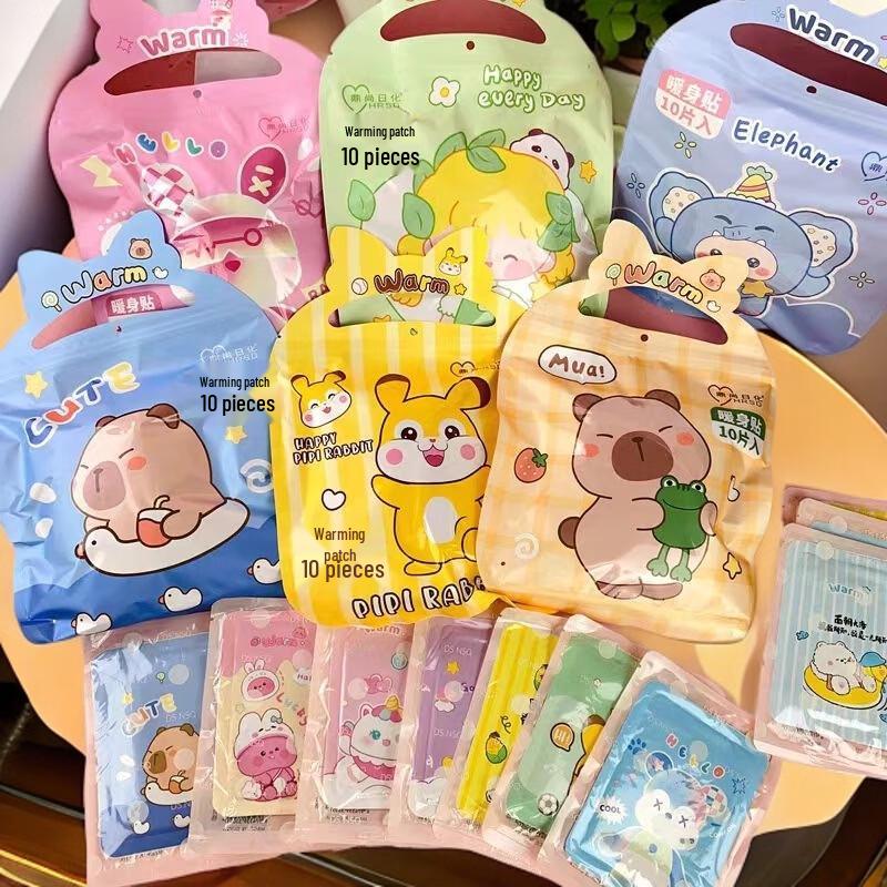 Self-Heating Body Warmer Patches for Women