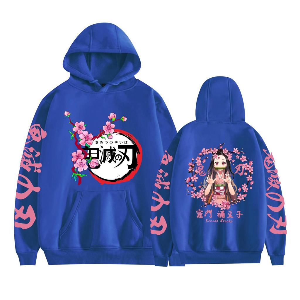 Japan cartoon comics Demon Slayer Print Hoodie  Unisex Fashion Hoodie
