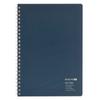 KOKUYO Soft Ring Notebook KOKUYO ME 50 Sheets 5mm Grid A5 Graphite Blue KME-SR931S5DB