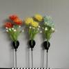 3000LM Solar Powered Outdoor Garden Lights Artificial Flower Lawn LED Lights Stems Landscape Lighting for Yard Patio Courtyard Decor