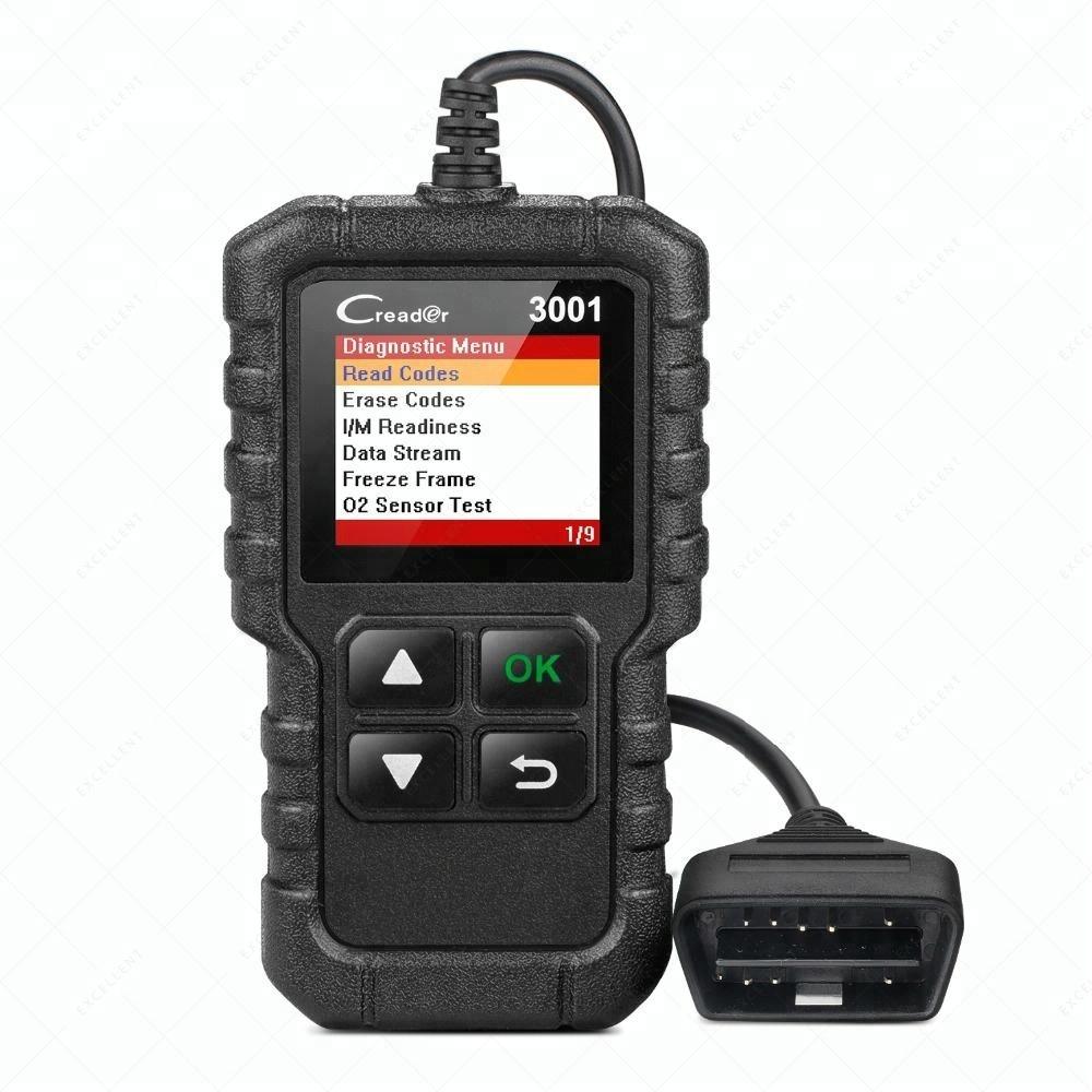 New Arrival LAUNCH Full OBDII/EOBD Code Reader Scanner Creader 3001 Auto Diagnostic Tool