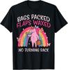 Bags Packed Unicorn Funny Inappropriate Vacation Women T-Shirt