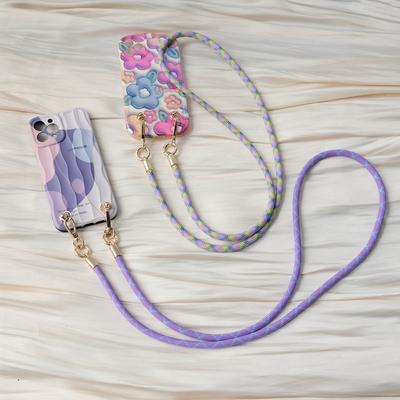 Nuevo accesorio para teléfono móvil, cadenas Antipérdida, cordón Universal para hombro, cuello, bandolera, funda con correa, cadena con Clip