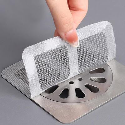 10 stücke Bodenablauf Aufkleber Badezimmer Haarfilter Haarnetz Badezimmer Abflussfilter Küche Anti Verstopfung Anti Kakerlake Bugs
