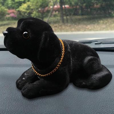 Figurină cu capul mișcător Stilizare auto Cățeluș care dă din cap Ornament pentru bord Jucărie cu balans